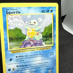 Squirtle 001/034 CLB Trading Card Game Classic Pokemon Card NM - Image 2