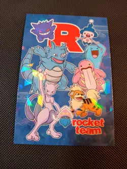 Mewtwo Rocket Combo #2 Cracked Ice Holo Team Rocket Card Database Peru Pokemon - Image 1