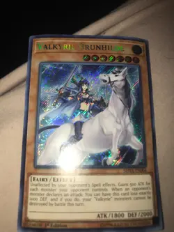 Valkyrie Brunhilde Secret Rare 1st Edition & 50 Random Cards - Image 1