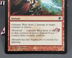 MTG Galvanic Blast- STAMPED -Scars of Mirrodin Magic the Gathering Card #091 - Image 4