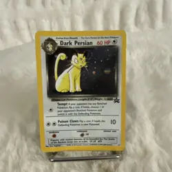 Dark Persian Pokemon Card WOTC Black Star Promo #17 Holo SWIRL 2000 NM - Image 1