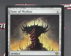 MTG Font of Mythos- DAMAGED -Conflux Magic the Gathering Card #136 - Image 3
