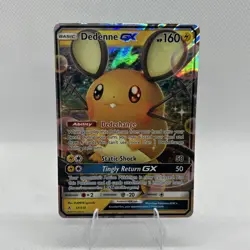 Dedenne GX 57/214 Unbroken Bonds NM Ultra Rare Pokemon Card - Image 1