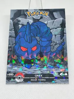 Onix #95 - Cracked Ice Holo - Crystal Dark Black 2025 - Pokemon Card - Image 4