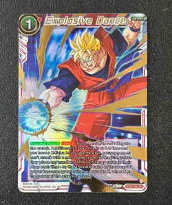 Dragon Ball Super Card Game Explosive Dance SR Foil Card BT23-033 ZR29 - Image 1