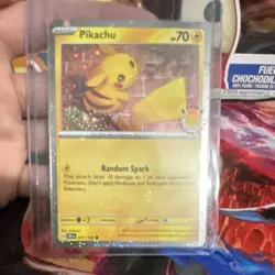 Pokemon Pikachu Celebrations Holo Promo Card 057/143 70 HP Lightning - Image 1