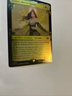 Arwen Mortal Queen Showcase Scrolls Foil Card #0644 MTG LP - Image 2