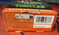 Magic the Gathering Teenage Mutant Ninja Turtles Turtle Power Commander Deck New - Image 3