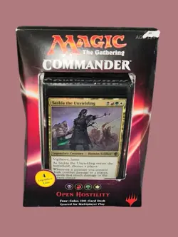 Magic MTG 2016 Commander Deck Open Hostility - WBRG Saskia SEALED 630509416202 - Image 5