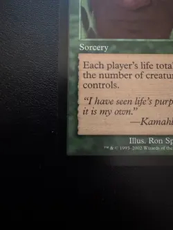 🌿 MTG Biorhythm - Onslaught (2002) - Lightly Played 🌿 - Image 4