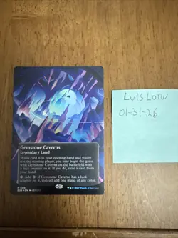 Gemstone Caverns (0061) (Borderless) Edge of Eternities: Stellar Sights Foil - Image 1