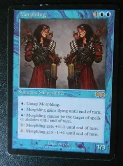 MORPHLING : MTG : URZA'S SAGA : VERY FINE : 1998 : SEE PHOTO'S - Image 1