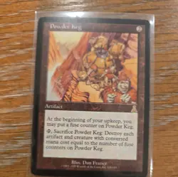 [1x] Powder Keg Played, English Urza's Destiny MTG Magic - Image 1