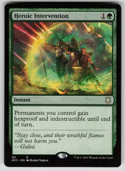 Heroic Intervention R Commander: Adventures in the Forgotten Realms 161 NM - Image 1