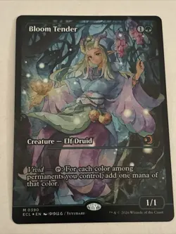 Magic The Gathering Bloom Tender (0390) (Showcase) Lorwyn Eclipsed Foil - Image 1