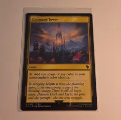 MTG Command Tower (0382) [FINAL FANTASY Commander] Near Mint Magic - Image 1