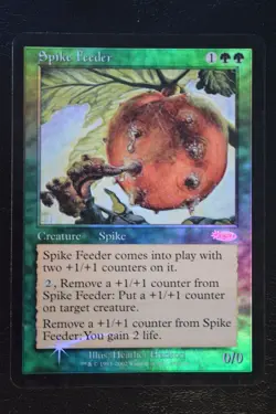 Magic The Gathering MTG SPIKE FEEDER FOIL Friday Night Magic LP Lightly Played - Image 1