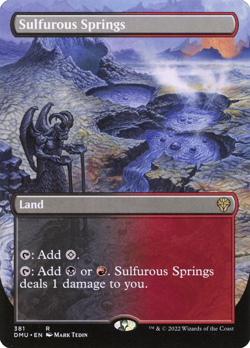 Sulfurous Springs (Borderless) - Dominaria United (DMU) - Image 1
