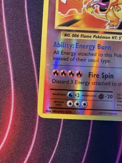 Charizard (Rare) Reverse Holo Evolutions 11/108 Pokemon TCG - Image 5