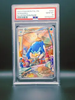 PSA 10 2023 QUAXWELL ILLUSTRATION RARE POKEMON PAL EN-PALDEA EVOLVED #207 - Image 1
