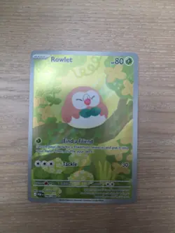Pokemon ROWLET PERFECT ORDER 090/088 New Early Release Illustration Rare English - Image 1