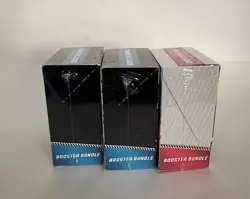 Pokemon Black Bolt White Flare Booster Bundle Lot of 3 Sealed SV Packs - Image 3