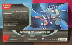 ✨Greninja ex & Kingdra ex Special Collection Factory Sealed 8 Packs Pokemon TCG✨ - Image 4
