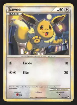 Eevee 56/95 Pokemon TCG Call of Legends VLP - Image 1