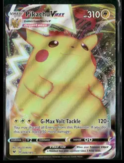 2020 Pokemon Sword & Shield - Vivid Voltage Pikachu VMAX 44/185 - Image 1