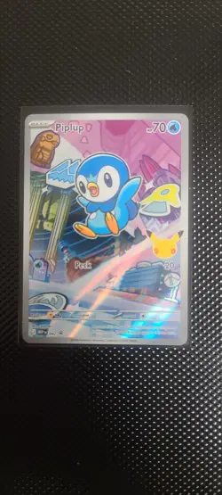 Pokemon First Partner Illustration Collection Near Mint Turtwig Chimchar Piplup - Image 2