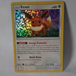 Pokemon TCG Eevee 11/12 2018 MCDONALDS PROMO - Image 1