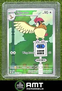 Pidgeotto 2023 Pokemon SV Obsidian Flames - OBF EN #208/197 Illustration Rare - Image 1