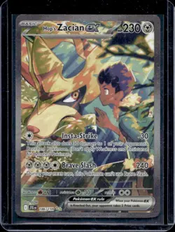 2025 Pokemon Journey Together Hop's Zacian ex #186/159 - Image 1