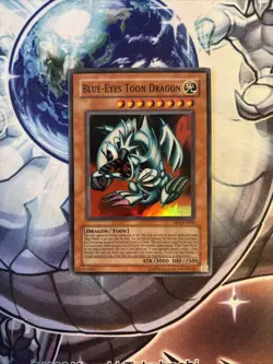(BEWD) Yu-Gi-Oh Blue-Eyes Toon Dragon DB1-EN066 Super VLP - Image 1