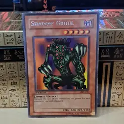 Yu-Gi-Oh! TCG Konami Shadow Ghoul Metal Raiders 1st Ed MRD-090 Rare Zombie - Image 1