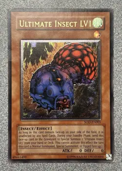 Ultimate Insect LV1 SOD-EN005 Soul of the Duelist Ultimate Rare Unlimited MP-HP - Image 1