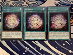 Yugioh Regenesis Secret Rare ALIN-EN059 Near Mint x3 - Image 1