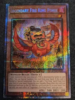 YuGiOh! - Legendary Fire King Ponix - Starlight Rare - MP25-EN048 - NM/M - Image 1