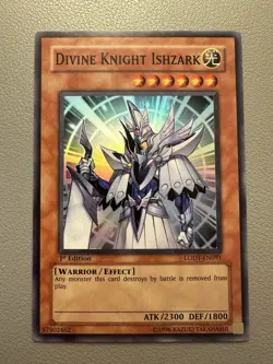 Divine Knight Ishzark 1st Edition Super Rare LODT-EN091 Yu-Gi-Oh! - Image 1