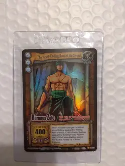 Bandai One Piece CCG Card Roronoa Zolo Zoro The Never-Ending Road Of The Sword - Image 1