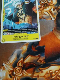 Trafalgar Law - P-088 Premium Booster The Best Volume Two One Piece TCG Non Holo - Image 4