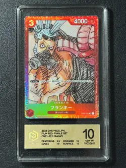 ONE PIECE PCG10 FRANKY OP01-021 C 2023 JAPANESE - Image 1