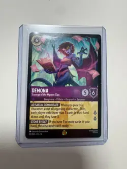 Disney Lorcana Demona Scourge Of The Wyvern Clan Legendary Non Foil - Image 1