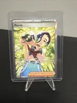Pokemon TCG Trainer Perrin Special Illustration Card Twilight Masquerade 220/167 - Image 1