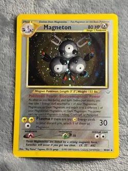 Magneton Holo 10/64 Neo Revelation 2000 Pokemon Card - Image 1