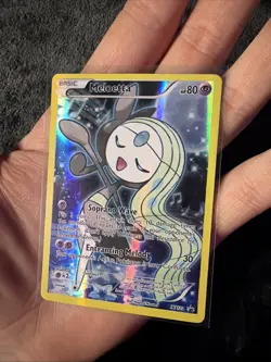 Pokemon TCG Meloetta Black Star Promo XY120 Full Art Ultra Rare Holo Card - Image 3