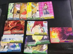 Weiss FAIRY TAIL 100 YEAR QUEST 200+ Card Lot Waifu Anime ENGLISH RRR RR SR Holo - Image 3