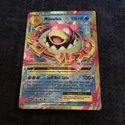 Pokemon TCG M Slowbro EX Mega XY Evolutions Ultra Rare Holo Card 27/108 - Image 1