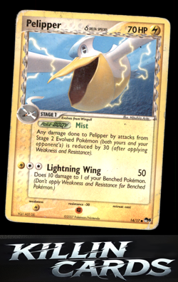 Pelipper (Delta Species) 014/017 Common POP Series 5 Pokemon Card MP - Image 1
