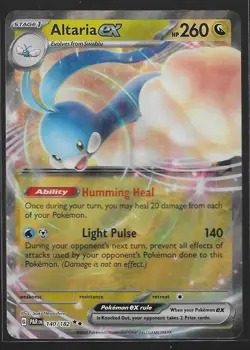 Pokemon Card Altaria ex 140/182 Paradox Rift Double Rare Near Mint - Image 1